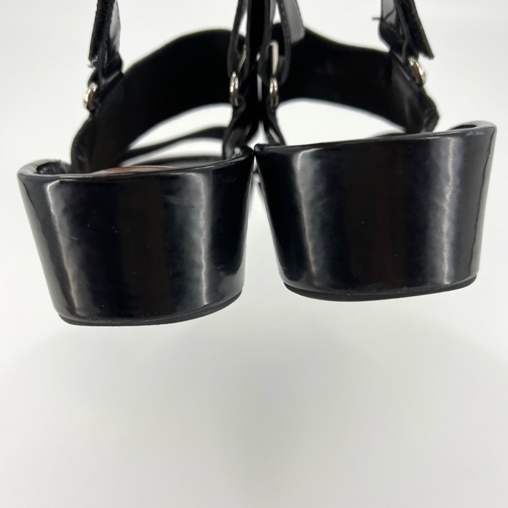 “Jeffery Campbell” Platform Wedged Sandals Black Size 9 - Picture 5 of 8